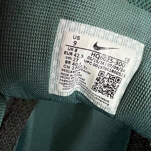 Nike Air Zoom Pegasus 41 SP Men's Size 9 Olive Grey HQ6025 300 - Used - Picture 7 of 7